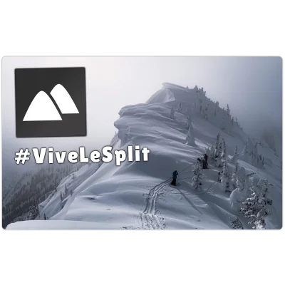 Carte-cadeau - Splitboard QC - Location d'ensembles de splitboard : des gens en split!