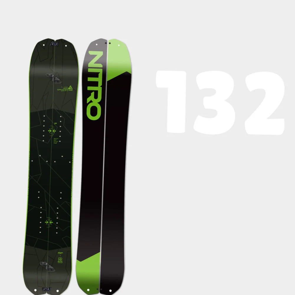 Ensemble de splitboard Miniganger 132 de Nitro