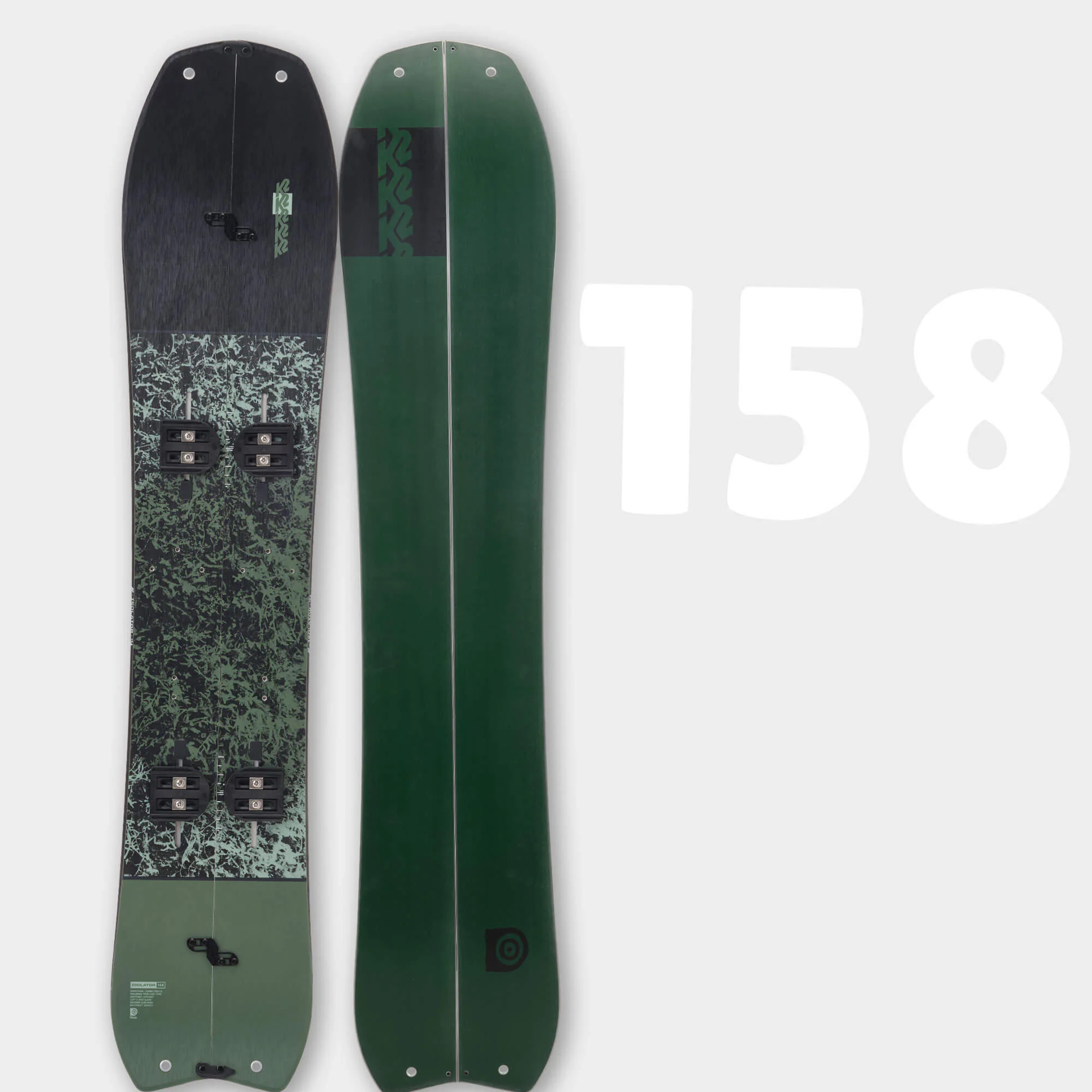 Location Splitboard K2 Isolator 158 - Splitboard QC